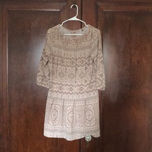 Fossil Pleated shift dress